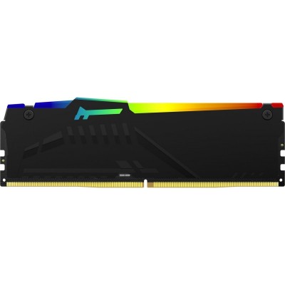 Пам'ять ПК Kingston DDR5 16GB KIT (8GBx2) 5600 FURY Beast RGB