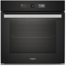 Духова шафа Whirlpool електрична, 73л, A+, дисплей, конвекція, телескопічні напрямні, чорний