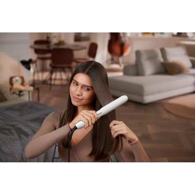 Випрямляч Philips 5000 Series, темп.режимов-12, 120–230 °C, кераміка, білий