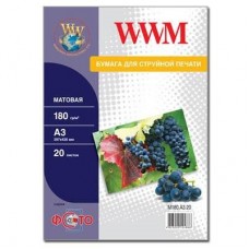 Папір WWM A3 (M180.A3.20) Папір WWM A3 (M180.A3.20)