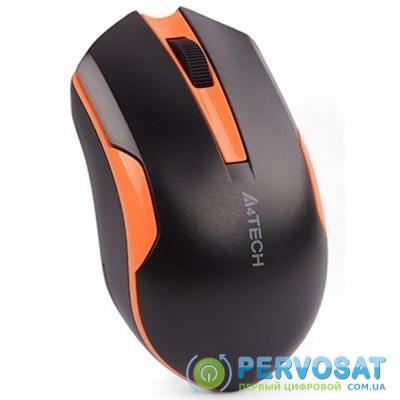 Мышка A4tech G3-200N Black+Orange