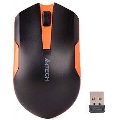 Мышка A4tech G3-200N Black+Orange