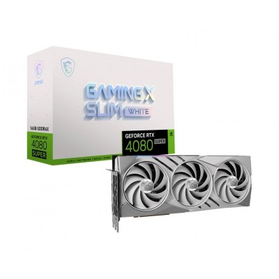 Відеокарта MSI GeForce RTX 4080 SUPER 16GB GDDR6X GAMING X SLIM WHITE