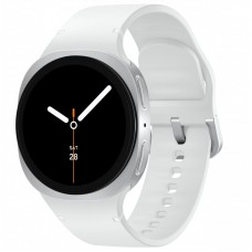 Смарт-годинник Samsung Galaxy Watch 8 40мм (L320) 1.34", 438x438, sAMOLED, BT 5.3, NFC, 2/32ГБ, сріблястий Смарт-годинник Samsung Galaxy Watch 8 40мм (L320) 1.34", 438x438, sAMOLED, BT 5.3, NFC, 2/32ГБ, сріблястий