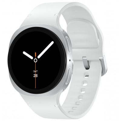 Смарт-годинник Samsung Galaxy Watch 8 40мм (L320) 1.34", 438x438, sAMOLED, BT 5.3, NFC, 2/32ГБ, сріблястий Смарт-годинник Samsung Galaxy Watch 8 40мм (L320) 1.34", 438x438, sAMOLED, BT 5.3, NFC, 2/32ГБ, сріблястий