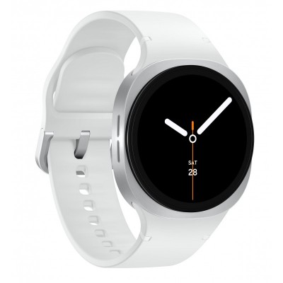 Смарт-годинник Samsung Galaxy Watch 8 40мм (L320) 1.34", 438x438, sAMOLED, BT 5.3, NFC, 2/32ГБ, сріблястий Смарт-годинник Samsung Galaxy Watch 8 40мм (L320) 1.34", 438x438, sAMOLED, BT 5.3, NFC, 2/32ГБ, сріблястий