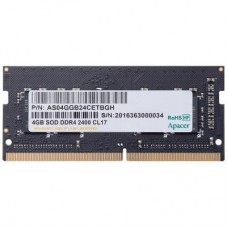 Модуль пам'яті для ноутбука SoDIMM DDR4 8GB 2400 MHz Apacer (ES.08G2T.GFH) Модуль пам'яті для ноутбука SoDIMM DDR4 8GB 2400 MHz Apacer (ES.08G2T.GFH)