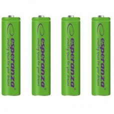 Акумулятор Esperanza AA 2000mAh Ni-MH * 4 green (EZA104G) Акумулятор Esperanza AA 2000mAh Ni-MH * 4 green (EZA104G)