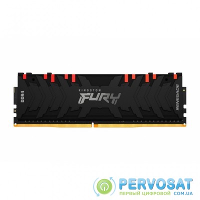 Модуль памяти для компьютера DDR4 16GB (2x8GB) 3600 MHz Fury Renegade RGB HyperX (Kingston Fury) (KF436C16RBAK2/16)