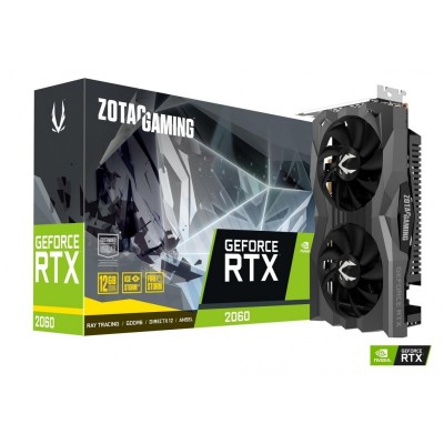 Відеокарта ZOTAC GeForce RTX2060 12GB GDDR6 Twin Fan GAMING