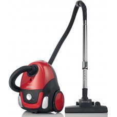 Пилосос Gorenje мішковий, 800Вт, 2л, вага-2.5кг, HEPA, індикатор, телескоп, чорний