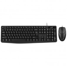 Комплект клавіатура та миша Genius KM-170, EN/UKR/RU, чорний Комплект клавіатура та миша Genius KM-170, EN/UKR/RU, чорний