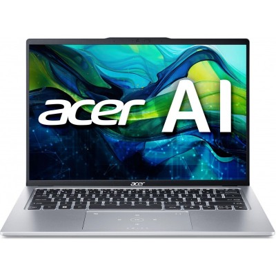 Ноутбук Acer Swift Go 14 SFG14-73 14" 2.8K OLED, Intel U7-155H, 32GB, F1TB, UMA, Win11, сріблястий