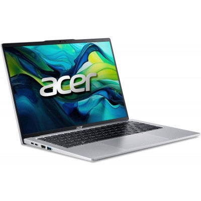Ноутбук Acer Swift Go 14 SFG14-73 14" 2.8K OLED, Intel U7-155H, 32GB, F1TB, UMA, Win11, сріблястий