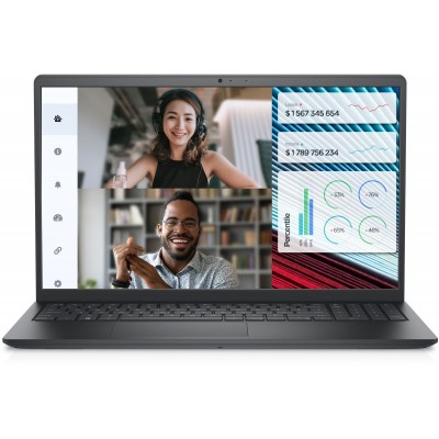 Ноутбук Dell Vostro 3520 15.6&quot; FHD AG, Intel i7-1255U, 16GB, F512GB, UMA, Win11P, чорний