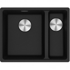 Мийка кухонна Franke Maris, фраграніт, прямокутник, без крила, 553х433х200мм, чаша - 1.5, під стільницю, MRG 160, онікс Мийка кухонна Franke Maris, фраграніт, прямокутник, без крила, 553х433х200мм, чаша - 1.5, під стільницю, MRG 160, онікс