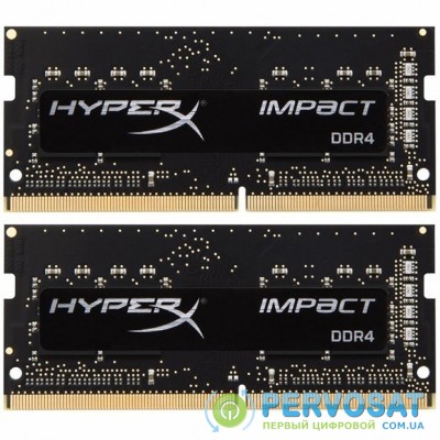 Модуль памяти для ноутбука SoDIMM DDR4 16GB (2x8GB) 2666 MHz HyperX Impact HyperX (Kingston Fury) (HX426S15IB2K2/16)