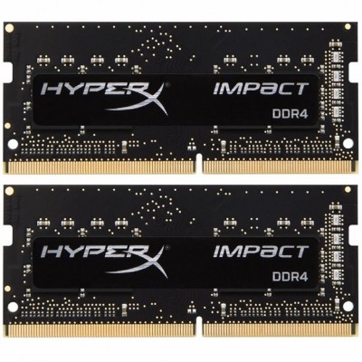 Модуль пам'яті для ноутбука SoDIMM DDR4 16GB (2x8GB) 2666 MHz HyperX Impact HyperX (Kingston Fury) (HX426S15IB2K2/16)