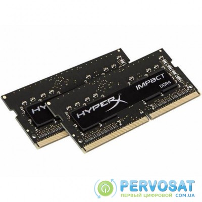 Модуль памяти для ноутбука SoDIMM DDR4 16GB (2x8GB) 2666 MHz HyperX Impact HyperX (Kingston Fury) (HX426S15IB2K2/16)