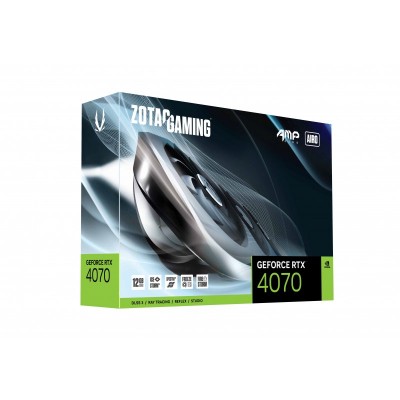 Відеокарта ZOTAC GeForce RTX 4070 12GB GDDR6X AMP AIRO