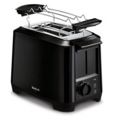 Тостер Tefal Uno 800Вт, пластик, чорний Тостер Tefal Uno 800Вт, пластик, чорний