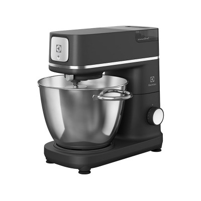Кухонна машина Electrolux, 1200Вт, чаша-метал, корпус-метал, насадок-9, чорний