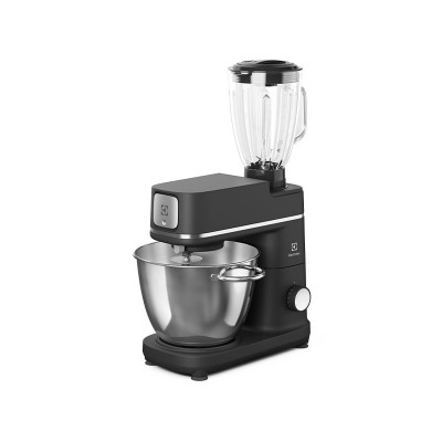 Кухонна машина Electrolux, 1200Вт, чаша-метал, корпус-метал, насадок-9, чорний