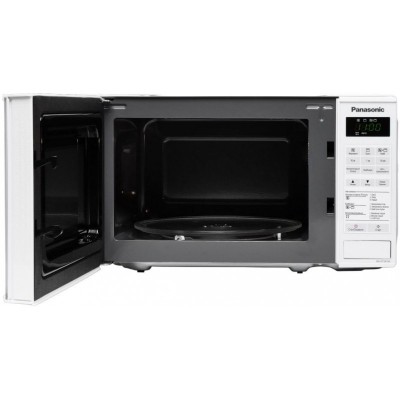 Мікрохвильова піч Panasonic, 20л, 800Вт, гриль, дисплей, білий