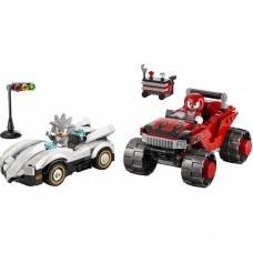 Конструктор LEGO Sonic Автомобіль Сільвера vs. монстр вантажівки Наклза Конструктор LEGO Sonic Автомобіль Сільвера vs. монстр вантажівки Наклза