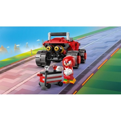 Конструктор LEGO Sonic Автомобіль Сільвера vs. монстр вантажівки Наклза Конструктор LEGO Sonic Автомобіль Сільвера vs. монстр вантажівки Наклза