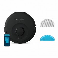 Робот-пилосос Rowenta миючий X-Plorer Serie 85, 6000ПаВт, h=9.7см, 0.26л, конт пил -0.29л, автон. робота до 270хв, чорний