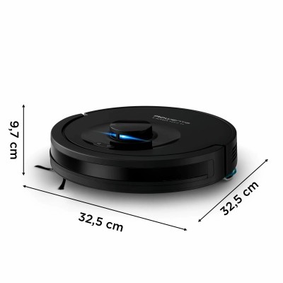 Робот-пилосос Rowenta миючий X-Plorer Serie 85, 6000ПаВт, h=9.7см, 0.26л, конт пил -0.29л, автон. робота до 270хв, чорний
