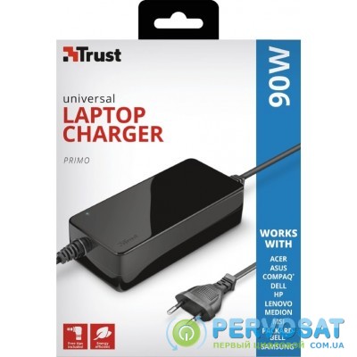 Trust Primo 90W-19V Universal Laptop BLACK