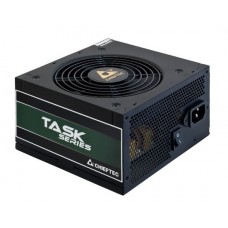 Блок живлення CHIEFTEC Task TPS-400S-BULK,400W,12cm fan,eff. >85%,80+ Bronze,24+8pin(4+4),3xMolex,5xSATA,1xPCIe 8pin(6+2),Bulk