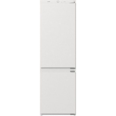 Вбуд. холодильник з мороз. камерою Gorenje RKI4182E1, 177х55х54см, 2 двері, 190( 73)л, А++, FrostLess , Зона св-ті, Білий