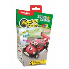 Маса для ліплення Paulinda Super Dough Racing time Машинка інерційний механізм, червоний Маса для ліплення Paulinda Super Dough Racing time Машинка інерційний механізм, червоний