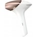 Фотоепілятор Philips Lumea IPL 9900 Series, акумуляторний , кіл-ть спалах.-450000, 2-4 см2, насадок-3, футляр, біло-золотий