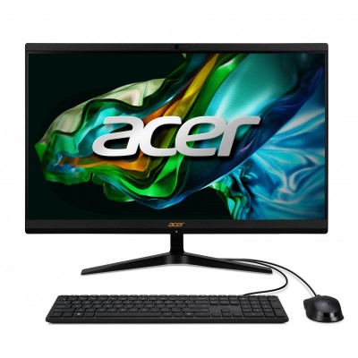 Комп'ютер персональний моноблок Acer Aspire C24-1800 23.8" FHD, Intel i3-1305U, 16GB, F512GB, UMA, WiFi, кл+м, без ОС, чорний