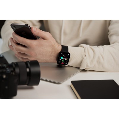 Смарт-годинник 2E Wave Plus 47мм, 1.8", 240x286, BT 5.3, Чорний Смарт-годинник 2E Wave Plus 47мм, 1.8", 240x286, BT 5.3, Чорний