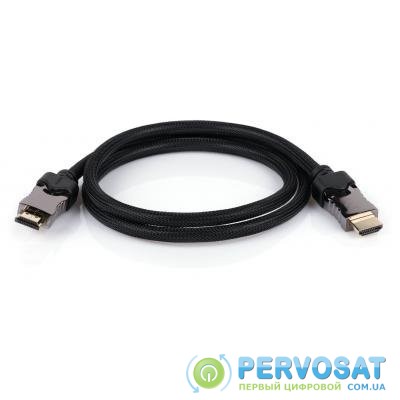 Кабель мультимедийный Vinga HDMI to HDMI 1.0m (HDMI03-1.0)