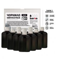 Чорнило BARVA Canon/HP/Lexmark Universal №4 Black 10x100мл ServicePack (CU4-1SP-B) Чорнило BARVA Canon/HP/Lexmark Universal №4 Black 10x100мл ServicePack (CU4-1SP-B)