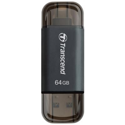 USB флеш накопитель Transcend 64GB JetDrive Go 300 Black USB 3.1 (TS64GJDG300K)