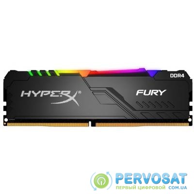 Модуль памяти для компьютера DDR4 32GB 3200 MHz HyperX Fury RGB Kingston (HX432C16FB3A/32)