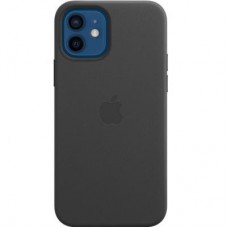 Чохол до моб. телефона Apple iPhone 12 | 12 Pro Leather Case with MagSafe - Black (MHKG3ZE/A)