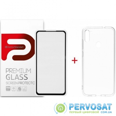 Чехол для моб. телефона Armorstandart Samsung A11/M11 Air Series Panel + Full Glue Glass (ARM58046)