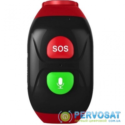 GoGPSme телефон-часы с GPS трекером GOGPS М03 кнопка SOS[M03BKRD]