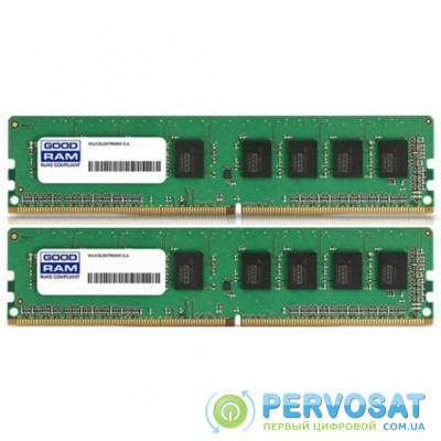 Модуль памяти для компьютера DDR4 32GB (2x16GB) 2666 MHz GOODRAM (GR2666D464L19/32GDC)