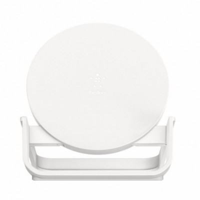 Зарядное устройство Belkin Stand Wireless Charging Qi, 10W, white (WIB001VFWH)