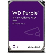 Жорсткий диск WD 6TB 3.5" 256MB SATA Purple Surveillance Жорсткий диск WD 6TB 3.5" 256MB SATA Purple Surveillance