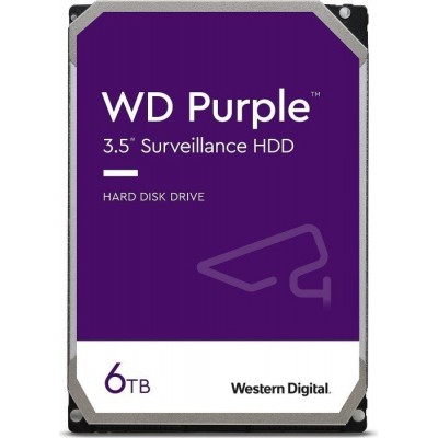 Жорсткий диск WD 6TB 3.5&quot; 256MB SATA Purple Surveillance